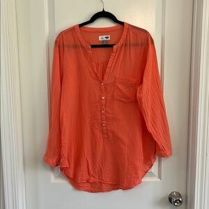 Old Navy cotton tunic top size large